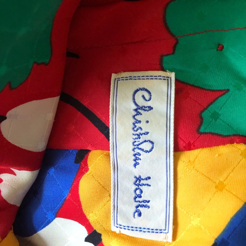 FINAL MARKDOWN Vintage Rainbow Color Block 2 pc. Set  XS Rare - Picture 10 of 10